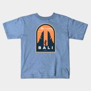 Sunset dance at Bali Denpasar Kuta Beach Ubud Uluwatu Kids T-Shirt